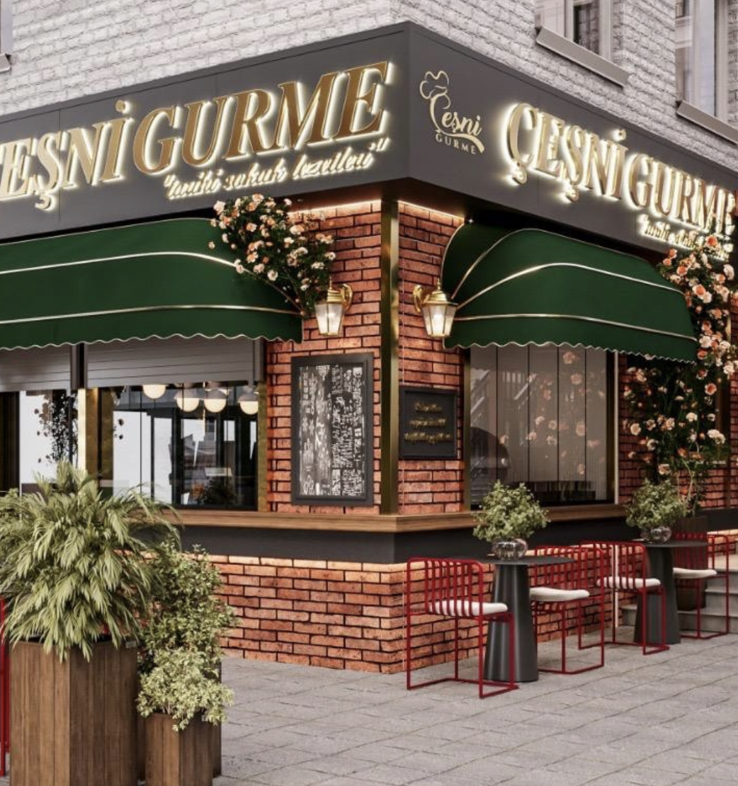Çeşni Gurme restoran web sitesi